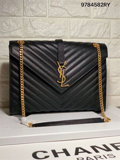 used ysl envelope bag large.